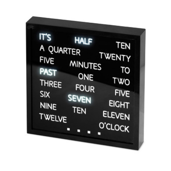 Часы Balvi Words настольные Часы Balvi Words настольные