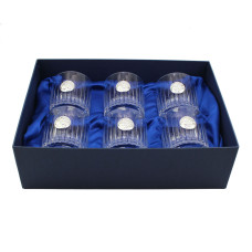 Набор стаканов Boss Crystal знак зодиака "Лев" silver Набор стаканов Boss Crystal знак зодиака "Лев" silver