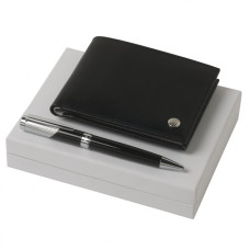 Набор: кошелек Bicolore и ручка Lueur