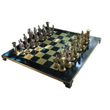 Шахматы Manopoulos Греко-Римская война S11BLU синие Шахматы Manopoulos Греко-Римская война S11BLU синие