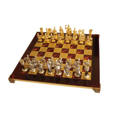 Шахматы Manopoulos Греко-Римские S11RED красные Шахматы Manopoulos Греко-Римские S11RED красные